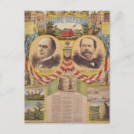 Presidentiële campagne van de Republikeinse Parti Briefkaart