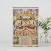 Presidentiële campagne van de  Republikeinse Parti Briefpapier (Staand voorkant)