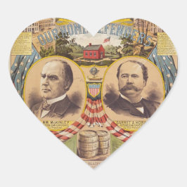 Presidentiële campagne van de  Republikeinse Parti Hart Sticker