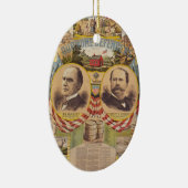 Presidentiële campagne van de Republikeinse Parti Keramisch Ornament (Rechts)
