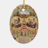 Presidentiële campagne van de Republikeinse Parti Keramisch Ornament (Voorkant)