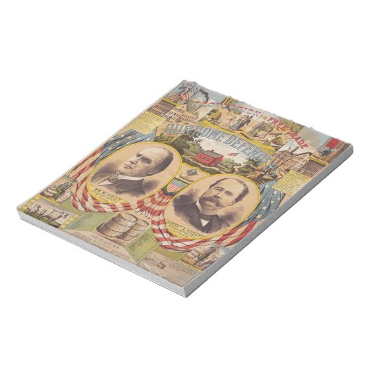 Presidentiële campagne van de  Republikeinse Parti Notitieblok (Linkerzijde)