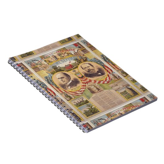 Presidentiële campagne van de  Republikeinse Parti Notitieboek (Rechterzijde)