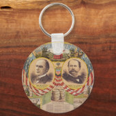 Presidentiële campagne van de  Republikeinse Parti Sleutelhanger (Voorkant)