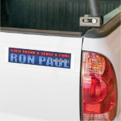 Presidentiële campagne van Ron Paul 2012 Bumpersticker (Op Truck)