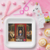 Presidentiële confessies papieren bordje (Feest)