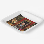 Presidentiële confessies papieren bordje (Gebogen)