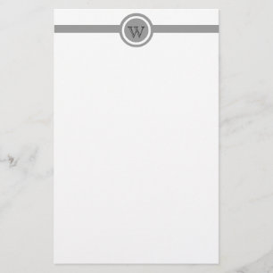Presidentiële Custom Monogram Stationery Briefpapier