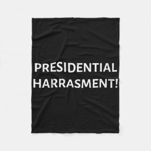 Presidentiële ellende! President Donald Trump heks Fleece Deken