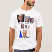 Presidentiële erfopvolging t-shirt (Voorkant)