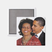 Presidentiële herdenkingsproducten magneet (Voorkant / Achterkant)