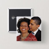 Presidentiële HerdenkingsProducten Vierkante Button 5,1 Cm (Voorkant /achterkant)