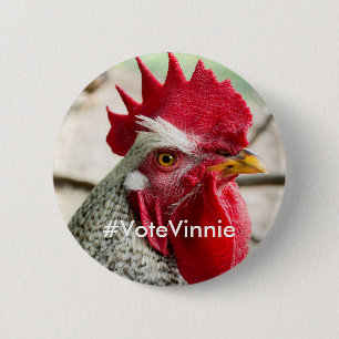 Presidentiële kandidaat-Button Vinnie Campaign Ronde Button 5,7 Cm