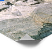 Presidentiële portretten, Mount Rushmore Poster (Hoek)