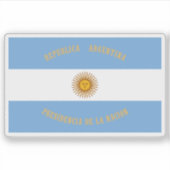 Presidentiële standaard van Argentinië Sticker (Voorkant)