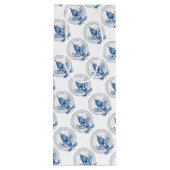 Presidentiële startdatum 2017 wijn cadeautas (Achterkant)