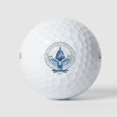 Presidentiële startversie van Trump Pence 2017 Log Golfballen