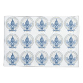 Presidentiële startversie van Trump Pence 2017 Log Kussensloop (Achterkant-Links)