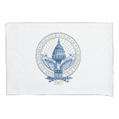 Presidentiële startversie van Trump Pence 2017 Log Kussensloop (Voorkant-Links)