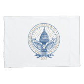 Presidentiële startversie van Trump Pence 2017 Log Kussensloop (Voorkant-Rechts)