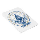 Presidentiële startversie van Trump Pence 2017 Log Magneet (Rechterzijde)