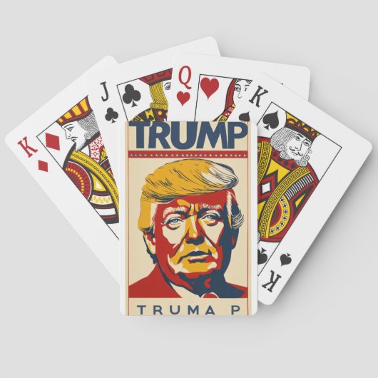 Presidentiële Trump Card Deck: Verzamelbaar spelen Pokerkaarten (Achterkant)