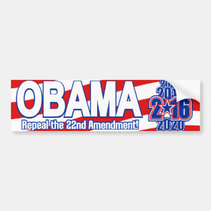 Presidentiële verkiezingen 2016 Obama Bumpersticker