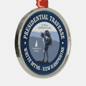 Presidentiële verplaatsing (rd) metalen ornament (Rechts)