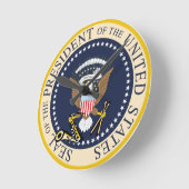 Presidentiële zegel : Wandklok (Hoek)