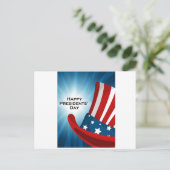 Presidents Day Briefkaart (Staand voorkant)