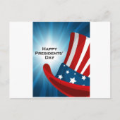 Presidents Day Briefkaart (Voorkant)