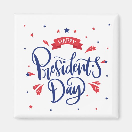 Presidents' Day Magnet (Voorkant)