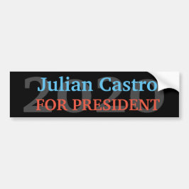 Presidentsverkiezingen 2020 - Julian Castro Bumpersticker