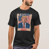 Presidentsverkiezingen 2024 Mannen & Vrouwen T-Shi T-shirt (Voorkant)