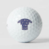 Presidentsverkiezingen Harris Walz 2024 Golfballen (Voorkant)