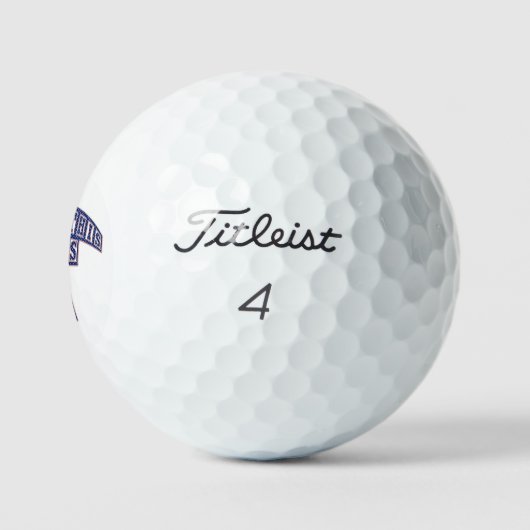 Presidentsverkiezingen Harris Walz 2024 Golfballen (Logo)