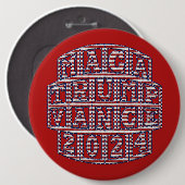 Presidentsverkiezingen Trump Vance 2024 Ronde Button 6,0 Cm (Voorkant /achterkant)