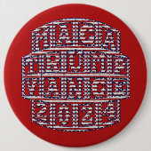 Presidentsverkiezingen Trump Vance 2024 Ronde Button 6,0 Cm (Voorkant)