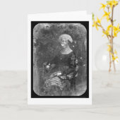 Presidentsvrouw Dolley Madison Daguerreotype 1848 Kaart (Gele Bloem)