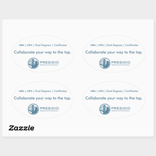 Presidio Afstuderen School Sticker (Vel)