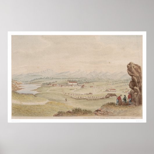 Presidio en Pueblo Monterey (1104) Poster (Voorkant)