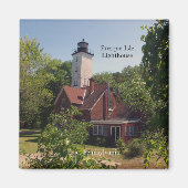 Presque Isle Lighthouse Erie magnet (Voorkant)