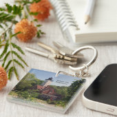 Presque Isle Lighthouse Erie, PA sleutelketen Sleutelhanger (Voorkant Rechts)