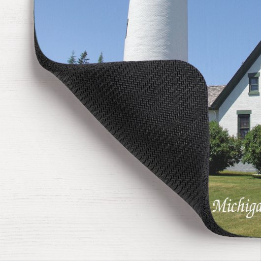 Presque Isle Lighthouse mousepad Muismat (Hoek)