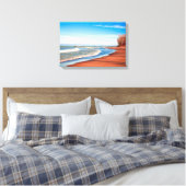 Presque Isle – Meerfotografie Canvas Afdruk (Insitu (Slaapkamer))