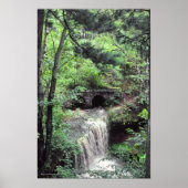 Presque Isle River Waterfall 1981 U.P. Michigan Poster (Voorkant)