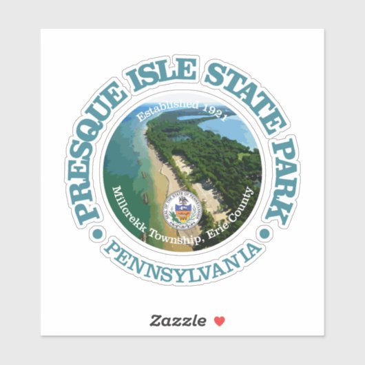Presque Isle SP Sticker (Vel)