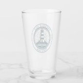 Presque Isle State Park Pennsylvania Badge Glas (Achterkant)