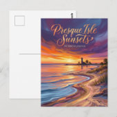 Presque Isle State Park Pennsylvania Briefkaart (Voorkant / Achterkant)