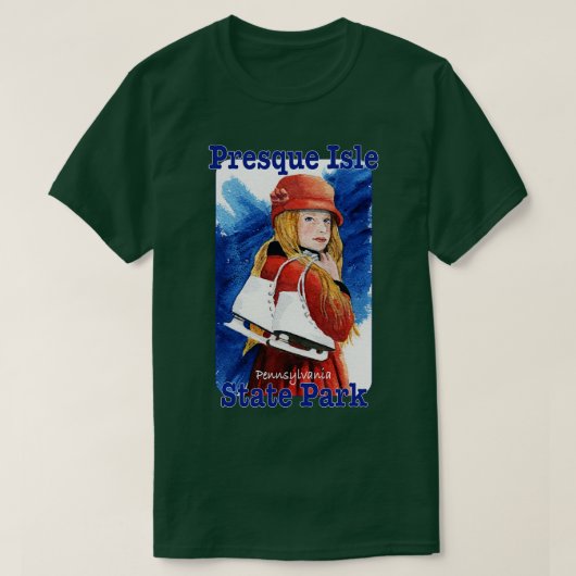 Presque Isle State Park, Pennsylvania T-shirt (Design voorkant)